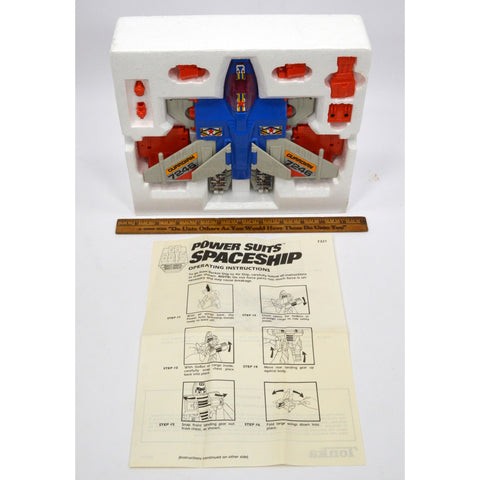 Vintage TONKA GOBOTS "POWER SUITS SPACESHIP - GUARDIAN" No. 7321 in BOX + Manual