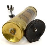 Vintage SAFEGUN V.L. TYPE No. 1 Quart BRASS FIRE EXTINGUISHER Safety Fire...Co.