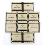 Vintage FRENCH FILM MATCHBOOK Lot of 10 FULL / UNSTRUCK! Matches & RARE COVERS!!