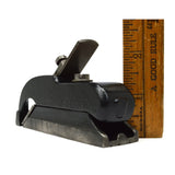 Antique STANLEY No. 75 BULL NOSE RABBET PLANE Type 1 c.1879 "FOOTBALL TRADEMARK"