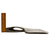 Antique BROAD / HEWING AXE HEAD Very Rare "RAMSEY PATTERN" 7 lbs w/ 11.25" Blade