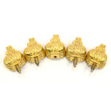 Vintage SOLID BRASS FEET/LEG Lot of 5 Matching QUALITY ORNATE LEGS Very Heavy!!