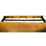 Vintage PAPER DISPENSER CUTTER Butcher/Gift Wrapping + 24" FANCY PAPER ROLL EuC!