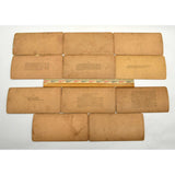 Antique STEREOSCOPE CARD Lot 11 STEREOVIEWS Keystone View c.1895-1900 BATTLESHIP