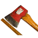 Vintage TRUE TEMPER "KELLY WOODSLASHER" AXE Jersey Pattern ORIG. HICKORY HANDLE!