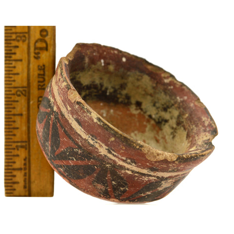 Antique SANTO DOMINGO or Ancient PRE-COLUMBIAN POTTERY VESSEL Cup/Bowl/Pot MAYAN