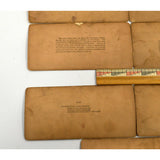 Antique STEREOSCOPE CARD Lot 11 STEREOVIEWS Keystone View c.1895-1900 BATTLESHIP