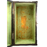 Antique VANDERMAN STRONG BOX #44 for "PROCTOR & SCHWARTZ INC" 54 lb Chest/Trunk!