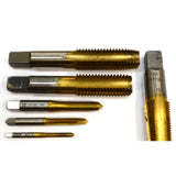 Briefly Used UNION BUTTERFIELD TAP Lot; 9 UB TAPS 1/8 1/4 3/8 1/2 5/8 3/4 7/8 1"