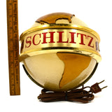 Vintage 1968 SCHLITZ BREWING CO. WORLD GLOBE 7" Light-Up ADVERTISING SIGN #83094