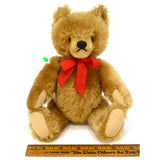 STEIFF "VALENTINE" TEDDY BEAR (No Vest, No Tags) 10" CINNAMON MOHAIR No. 0211/26