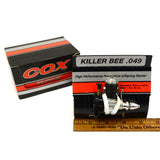 New in Box! COX KILLER BEE .049 ENGINE Spring Starter #340 MODEL AIRPLANE Silver