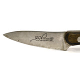 Vintage A.G. RUSSELL 6" KNIFE 2-3/8" Fixed Blade MADE IN JAPAN No Pocket Sheath