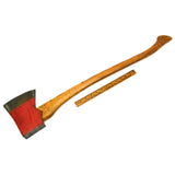 Vintage TRUE TEMPER "KELLY WOODSLASHER" AXE Jersey Pattern ORIG. HICKORY HANDLE!