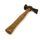 Antique SHOE MAKERS / COBBLER HAMMER Ultra Crude! SOLID HICKORY HANDLE c.18/19th
