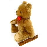 STEIFF "VALENTINE" TEDDY BEAR (No Vest, No Tags) 10" CINNAMON MOHAIR No. 0211/26