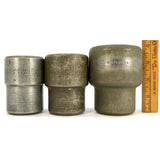 Vintage PLVMB-PLOMB 1" DRIVE 12-PT SOCKET Lot of 3 SAE SOCKETS 2-1/4 1-7/8 1-5/8