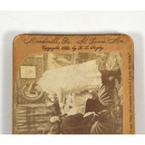 Antique STEREOSCOPE CARD Lot 11 STEREOVIEWS Keystone View c.1895-1900 BATTLESHIP