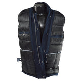 New w/ Tags! NAUTICA MEN'S COAT Faux/Fake Fur HOODED PARKA Dark Navy SIZE: MED.