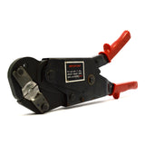 Briefly Used BURNDY OUR840 HYTOOL Ratchet CRIMPING TOOL in Case w/ (3) DIE SETS!