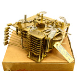 Lot of 3! HAMILTON CLOCK COMPANY MOVEMENTS No.'s 1050-020, 351=030 & 351-030 A