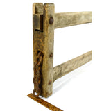 Antique COW MILKING STANCHION 49" Livestock/Cattle RUSTIC WALL DECOR Repurpose?!
