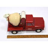 Vintage MINI TONKA TRUCK CEMENT MIXER Red No. 77 c.1960 PRESSED STEEL Nice One!
