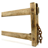 Antique COW MILKING STANCHION 49" Livestock/Cattle RUSTIC WALL DECOR Repurpose?!
