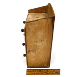 Vintage SMALL SEWING CABINET Wood APOTHECARY/SPICE RACK 6 Drawers MADE IN JAPAN