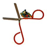 Vintage "MICKEY MOUSE CUT-OUT SCISSORS" Walt Disney, 1937 on ORIGINAL CARD-BACK!