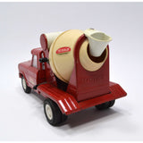 Vintage MINI TONKA TRUCK CEMENT MIXER Red No. 77 c.1960 PRESSED STEEL Nice One!