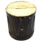 Vintage CAST IRON BANK by KENCO PRODUCTS 4" Barrel-Shaped MARKED "US" Black RARE