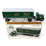 Excellent FIRST GEAR "MACK 1960 Mo. B-61 TRACTOR & TRAILER" 1:34 Diecast BULLDOG
