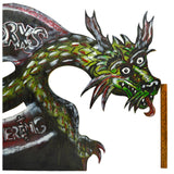 Homemade OOAK "INK WORKS TATTOO & PIERCING" SIGN Local Small Business 48" DRAGON