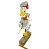 Vintage DONALD DUCK WHIRLIGIG Crude/Primitive FOLK ART WHIRLYBIRD Hand/Homemade
