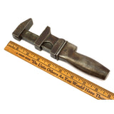 Antique QUICK ADJUST NUT WRENCH by J.H. SHEPARD & CO. Denver THUMB TOGGLE c.1896