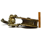 Vintage 12-TON SNATCH BLOCK Star Logo SINGLE SHEAVE 7" Wheel PARTS/REPAIR/DECOR
