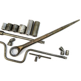 Vintage PLUMB/PLOMB OFFSET, RATCHET & SOCKET WRENCH Lot; 15 Mixed Drive Wrenches