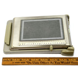New Old Stock BATES "CAVALIER" LIST FINDER Complete in Box PATENT PENDING Silver