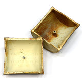 Vintage CAST IRON BANK by KENCO PRODUCTS 4" Barrel-Shaped MARKED "US" Black RARE