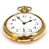 Antique E. HOWARD POCKET WATCH Series 10 w/ 21 JEWELS Open Face in ORIGINAL BOX!