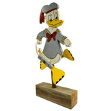 Vintage DONALD DUCK WHIRLIGIG Crude/Primitive FOLK ART WHIRLYBIRD Hand/Homemade