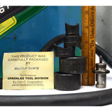 Briefly Used GREENLEE 1731-H-767 One-Shot HYDRAULIC KNOCKOUT DRIVER SET in Case!
