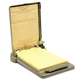 New Old Stock BATES "CAVALIER" LIST FINDER Complete in Box PATENT PENDING Silver