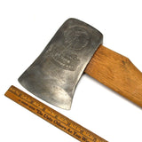 Vintage PLUMB "CHAMPION" AXE Single Bit EMBOSSED "QUALITY SEAL" LOGO 36" Handle!