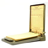 New Old Stock BATES "CAVALIER" LIST FINDER Complete in Box PATENT PENDING Silver