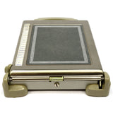 New Old Stock BATES "CAVALIER" LIST FINDER Complete in Box PATENT PENDING Silver