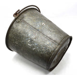 VTG/Antique GALVANIZED BUCKET-PAIL Embossed "N.J. ENG. & SUPPLY CO." Passaic, NJ
