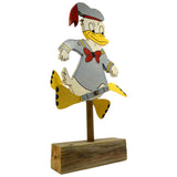Vintage DONALD DUCK WHIRLIGIG Crude/Primitive FOLK ART WHIRLYBIRD Hand/Homemade