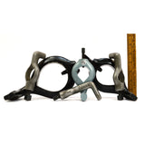 Vintage LATHE DOG Lot of 6 Unbranded Dogs MIXED SIZES 3/4"-3" #'s 301, 401 & 601